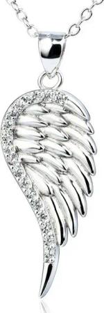 Schmuck-Elfe Kette mit Anhänger Engelsflügel my dreaming, 925 Silber