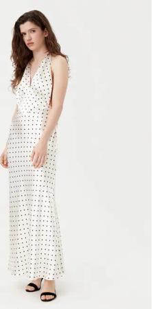 BARDOT Abendkleid 59317DB1 Écru Regular Fit