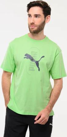 T-Shirt Herren Baumwolle - grün
