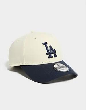New Era MLB LA Dodgers 9FORTY Cap - Damen, Cream