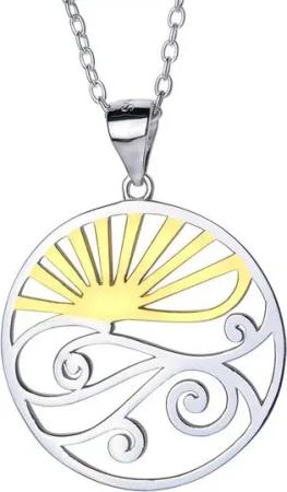 Schmuck-Elfe Kette mit Anhänger Amulett Ägyptisch, 925 Sterling Silber