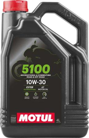 Motul Motoröl teilsynthetisch 5100 4T 10W-30 4 Liter