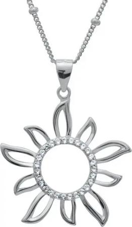 Schmuck-Elfe Kette mit Anhänger Sol Miracle, 925 Silber