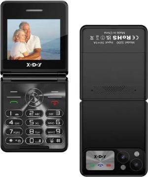 XGODY S200 Klapphandy Klapphandy (2.4 Zoll, 32MB RAM +32MB ROM 180° Faltwinkel 1300mAh 2G-Netzwerk Klapphandy)