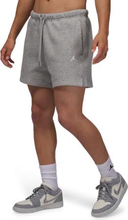 Jordan Brooklyn Damen Kurze Hosen - Grau - Größe: M - Baumwoll-Jersey - Foot Locker