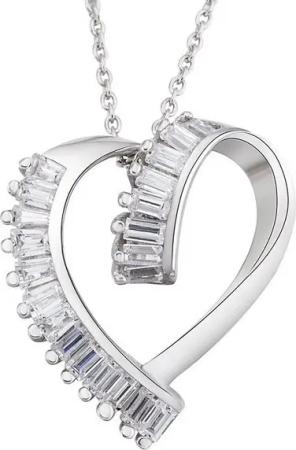 Schmuck-Elfe Kette mit Anhänger Herz Dream, 925 Silber