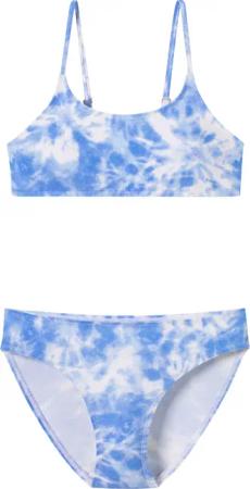 Bustier-Bikini Wirkware recycelt LSF40+ Batik aquarium - Aqua 176