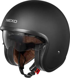 Nexo Jethelm Urban Style Mattschwarz S