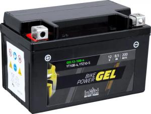 intAct Batterie Bike Power Gel geschlossen YTZ10S/YT10B-4 12V 8,5Ah