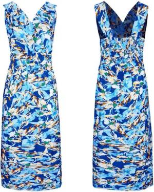 TEXEMP Sommerkleid Damen Sommerkleid Strandkleid Freizeitkleid Trägerkleid Boho Kleid (1-tlg) Atmungsaktiv & Knitterfest - One Size