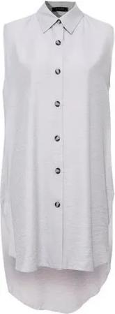 Rivus Frackhemd Hemdbluse damen - Sommerliche Damen Bluse, Festliche Longbluse Tunika