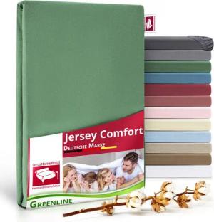 DecoHomeTextil Heimtextilmanufaktur Spannbettlaken Greenline Spannbettlaken Premium Jersey aus 100% Baumwolle