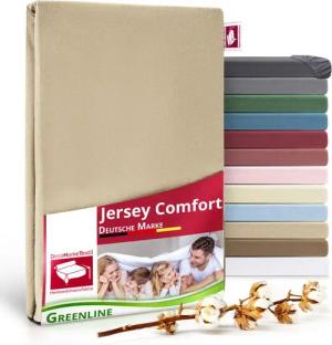DecoHomeTextil Heimtextilmanufaktur Spannbettlaken Greenline Spannbettlaken Premium Jersey aus 100% Baumwolle