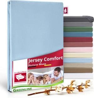 DecoHomeTextil Heimtextilmanufaktur Spannbettlaken Greenline Spannbettlaken Premium Jersey aus 100% Baumwolle