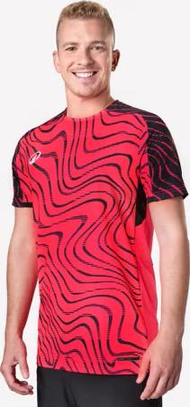 Damen/Herren Fussball Trikot kurzarm - VIRALTO Topo neonrosa/schwarz
