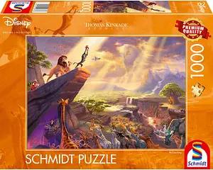 Schmidt Disney Thomas Kinkade König der Löwen Puzzle, 1000 Teile