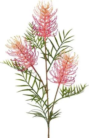 Künstliche Zimmerpflanze Deko-Zweig 83cm GREVILLEA, Gasper GmbH