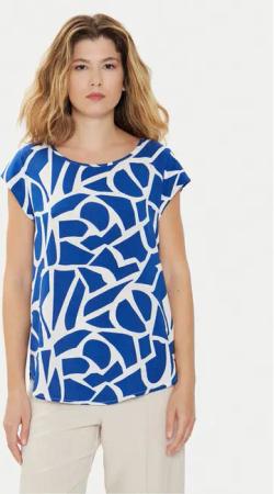 ONLY Bluse Nova 15222174 Blau Regular Fit