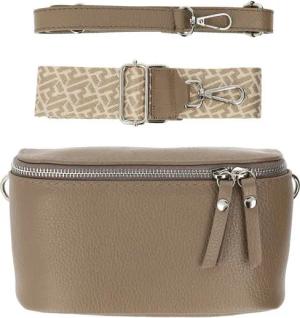 Botego Gürteltasche Damen Leder, Bauchtasche Damen, Umhängetaschen für Damen