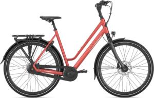 Gazelle Chamonix C8, 8 Gang Nabenschaltung, Unisexfahrrad, Curve, Modell 2024, 28 Zoll 53 cm metallic orangematte