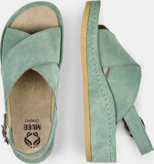 Sandale mit auswechselbarem Fußbett - mint - Gr. 36 von Goldner Fashion