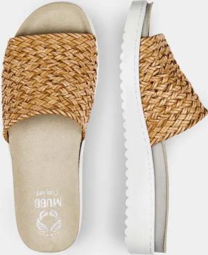 Pantoletten - cognac - Gr. 42 von Goldner Fashion