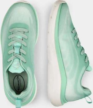 Sneaker mit herausnehmbarem Fußbett - mint - Gr. 42 von Goldner Fashion