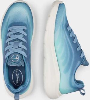 Sneaker mit herausnehmbarem Fußbett - blau - Gr. 39 von Goldner Fashion
