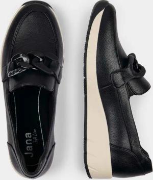 Slipper mit modischer Verzierung - schwarz - Gr. 41 von Goldner Fashion