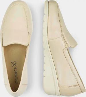 Slipper aus weichem Leder - stein - Gr. 37 von Goldner Fashion