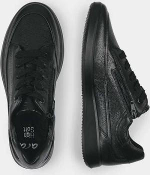 Sneaker mit herausnehmbarem Fußbett - schwarz - Gr. 38,5 von Goldner Fashion
