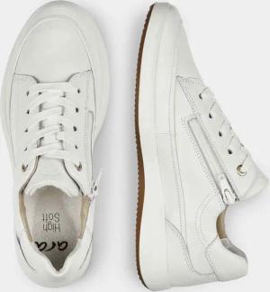 Sneaker mit herausnehmbarem Fußbett - weiß - Gr. 41,5 von Goldner Fashion