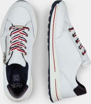 Sneaker mit herausnehmbarem Fußbett - weiß - Gr. 38,5 von Goldner Fashion
