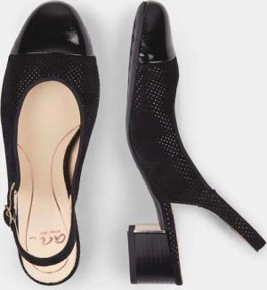 Slingpumps - schwarz - Gr. 38,5 von Goldner Fashion