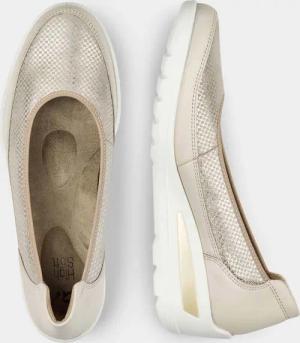 Ballerina mit auswechselbarem Fußbett - beige - Gr. 41,5 von Goldner Fashion