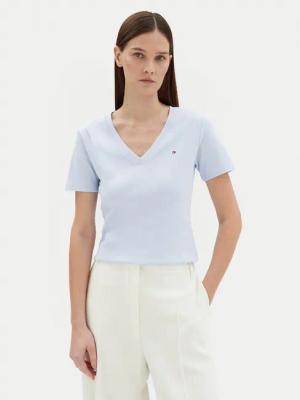 Tommy Hilfiger T-Shirt New Cody WW0WW40584 Himmelblau Slim Fit