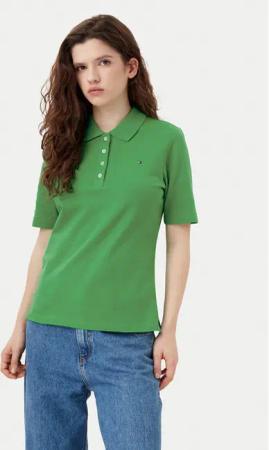 Tommy Hilfiger Poloshirt 1985 WW0WW43224 Grün Regular Fit