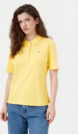 Tommy Hilfiger Poloshirt 1985 WW0WW43224 Gelb Regular Fit