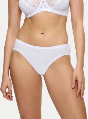 Triumph Klassischer Damenslip Sense Of Cotton 10224969 Weiß