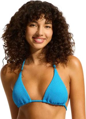 Seafolly - SeaDive Slide Tri Bikini Top Damen turquoise