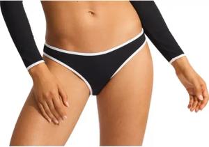 Seafolly - Beach Bound Hipster Bikinihose Damen schwarz