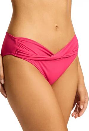 Seafolly - S.Collective Twist Band Mini Hipster Bikini Pants Damen raspberry