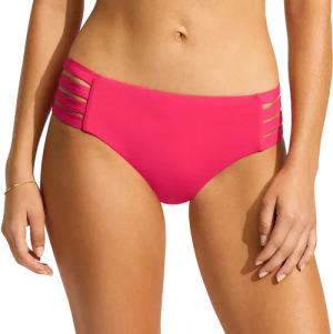 Seafolly - S.Collective Multi Strap Hipster Bikini Pants Damen raspberry