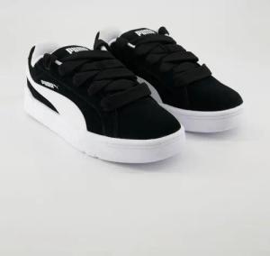 Puma Schuhe - Park Lifestyle Easy Veloursleder (Schwarz, Gr. 40½)