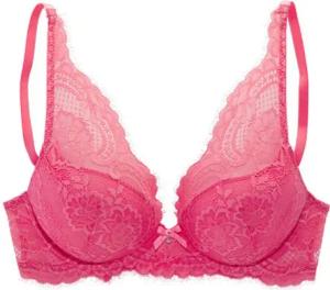 LASCANA Schalen-BH Valentina mit floraler Spitze im High-Apex Look, Dessous