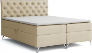 Deine Möbel 24 Boxspringbett GAVI Boxspring Komplettbett Polsterbett Bonellfederkernmatratzen H3 (Beige Grau Dunkelgrau Graphit Schwarz, 3-St., Velour Stoff 120x200 140x200 160x200 180x200 200x200), inkl. Bettkasten Topper Matratzen H3