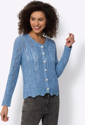 heine Ajourstrickjacke