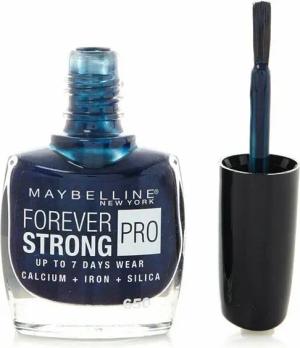 MAYBELLINE NEW YORK Nagellack Forever Strong Super Stay 7 Days #650 Midnight Blue 10ml