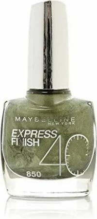 MAYBELLINE NEW YORK Nagellack Express Finish 40 Sec. #850 Khaki Green 10ml