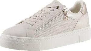 Tamaris Plateausneaker, Freizeitschuh, Halbschuh, Schnürer mit Besätzen und Glitzerdetails
